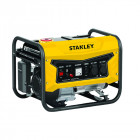 Groupe électrogène stanley monophasé 6.5cv 2400w 196 cc autonomie 10.2h régulateur de tension avr