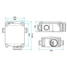 Groupe VMC Bahia Optima simple flux hygroréglable 11033108 Aldes