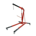 Grue d'atelier mobile chèvre de levage 1 tonne rouge Ose