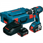 Perceuse-visseuse BOSCH 18 V + 2 batteries - 0 601 9E6 100