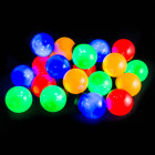 Guirlande 20 boules 80 led 10 m extérieur