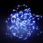 Guirlande flexible cuivre 100 led blanche