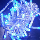 Guirlande lumineuse intérieure 50 leds bleue 2,5m