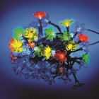 Guirlande lumineuse solaire fleurs 35 led virage