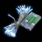 Guirlande de noel 50 led blanches 5mètre
