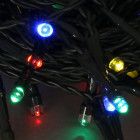 Guirlande solaire led 10 mètres codico multicolore