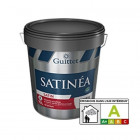 Satinea blanc  1l - peinture acrylique satiné poché arrondi - guittet