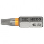 Embouts heco schrauben - empreinte heco-drive hd-20 l 25 mm - blister de 10 - 57095