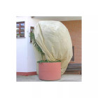 Housse d'hivernage et de protection pour plantes 250x350cm avec fermeture glissière