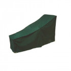 Housse de protection - udp - transat - pvc vert - fermeture élastique - 175 x 76 x 30 cm
