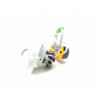 Mini-spot encastrable led cob 3w 45 carré orientable au choix