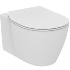 Ensemble cuvette suspendue Connect Aquablade + Abattant Connect frein de chute Ideal Standard E047901 + E712701