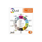 Idual - 413452 - plafonnier quarto led 2x50w