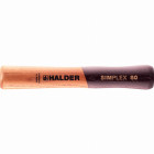 Manches halder simplex pour maillets simplex avec boîtier en fonte malléable ou boîtier aluminium - d=80 mm - manche extra-court - 3244.082