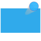 Bâche de piscine rectangulaire 260 x 160 cm PE Bleu