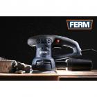 FERM Ponceuse orbitale aléatoire 430 W 125 mm ESM1010