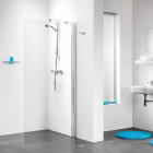 Get Wet by Sealskin Panneau en verre pour douche par W105 A3 90 cm Chrome