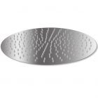 Tête de douche plongeante ronde en acier inoxydable 40 cm