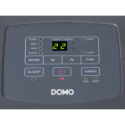 Domo Climatiseur 1200 W Noir et blanc DO262A
