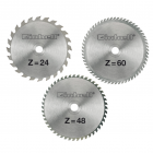 Einhell Kit de lames à scie HM 210 x 30 2,5 mm AK