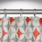 Sealskin Rideau de douche Diamonds 180 cm Corail 235201346
