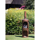 RedFire Cheminée Odin mini 120 cm Rouille