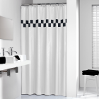 Sealskin Rideau de douche Bloki 180 cm Blanc 233051310