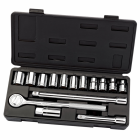 Draper tools jeu de clés à douille métriques 15 pièces 1/2" 68945