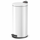 Hailo poubelle à pédale t2 taille l 19 blanc 0520-429