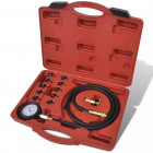Vidaxl kit outil testeur moteur et pression d'huile