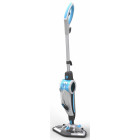 Aqua laser nettoyeur à vapeur 2-en-1 blanc et bleu 1500 w