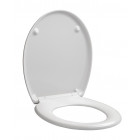 Abattant wc déclipsable couvercle recouvrant blanc - stability