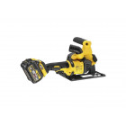Rainureuse à béton xr flexvolt 54v 2x2ah li-ion brushless 125 mm avec coffret tstak