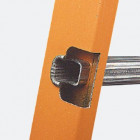 Echelle simple mixte acier alu 8 échelons hauteur d'accès 3,31 m