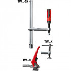Elément de serrage pour tables de soudage tw avec levier 300/120 mm - tw28-30-12h