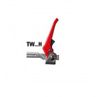 Elément de serrage pour tables de soudage tw16 200/100 (levier) 200mm max. - tw16-20-10h