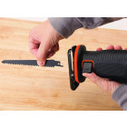 Scie sabre sans fil 18 v débattement 22 mm lame de 15 cm sans batterie ni chargeur Bdcr18n-xj
