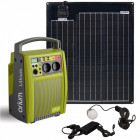 Pack station d'énergie portative izzywatt 288 et panneau solaire semi-rigide 50w
