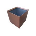 Boite à eau alu 250x250x250 - RAL Cuivré