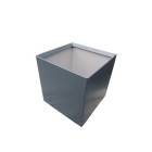 Boite à eau alu 300x300x300 - RAL 7016 Gris Anthracite