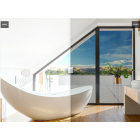 Film Effet Miroir Sans Tain Argent Moyen - Efficacité et Luminosité - largeur & longueur au choix