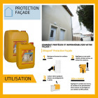 Imperméabilisant sika sikagard protection façade - 2l
