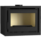 Fm insert de cheminée it-180 13,5kw avec porte en fonte