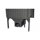 Ferlux foyer étanche en fonte c-40 14,0kw air extérieur