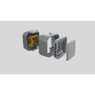 Interrupteur ou va-et-vient 10ax 250v plexo composable gris (069511l)