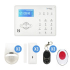 Kit alarme maison rtc 14 avec centrale tactile - iprotect evolution