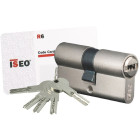 Iseo - cylindre de sécurité isr6 30 x 30 triple protection (anti-crochetage, anti-perçace et anti arrachement)