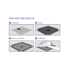 Isotanche classic pro nf excentre a gauche grille target - dimensions et sorties aux choix