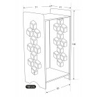 Bûcher en acier grande capacité mod. siena Bûcher en acier grande capacité mod. siena