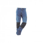 Jeans de travail normé rica lewis - homme - taille 38 - multi poches - coupe charpentier - corje2